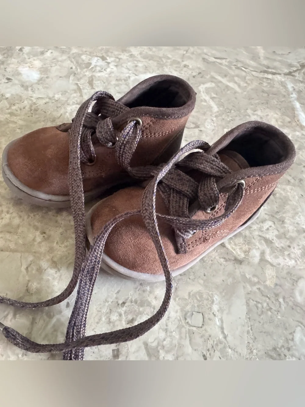 ✨ Stylish Faux Suede Baby Chukka Ankle Boots 4M Noah by Carter's